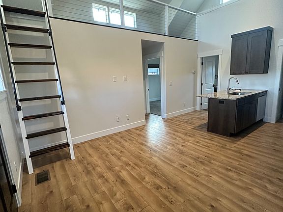Approx. 200 sq ft storage area accessed with ladder steps!