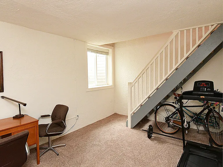 Basement bedroom, office, or rec room.