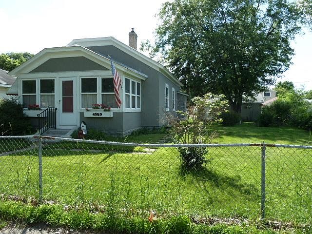 2 bedroom with porch and large yard.