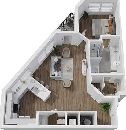 1D Floor plan 1D Floor plan