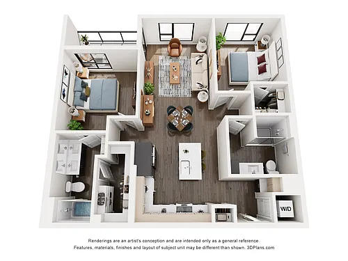 Floor plan Shakespeare