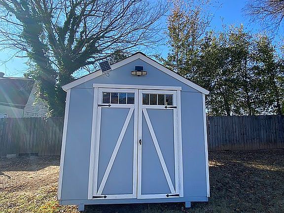 Shed built 2 years ago