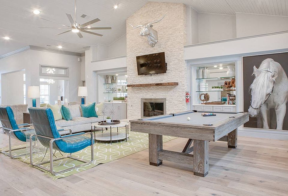 Resident Clubhouse Pool Table