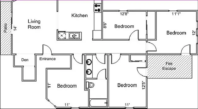 621 N Frances St #2 621 N Frances St #2