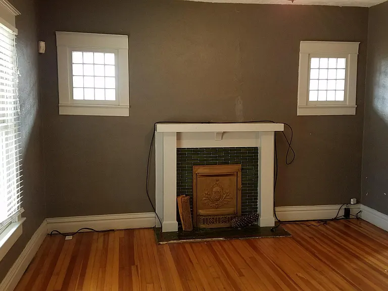 Working fireplace
