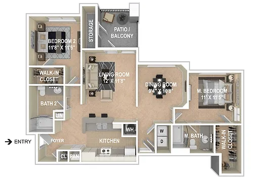 Floor plan B4