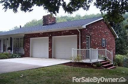 Garage side : Garage doors have automatic door openers.
