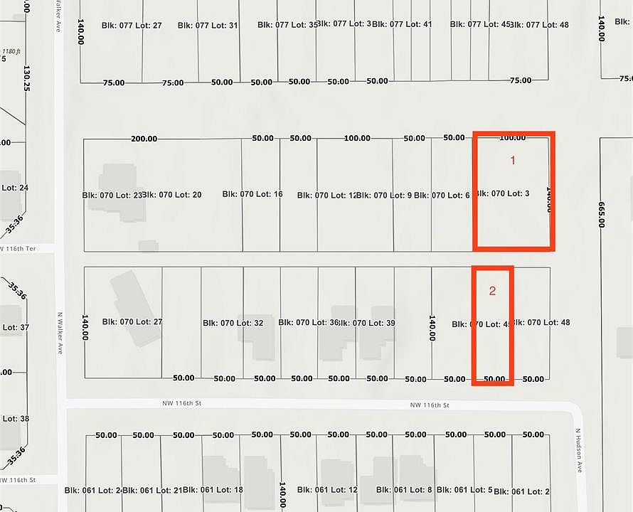1st image of 405 NW 116th St Lot 43-44-48