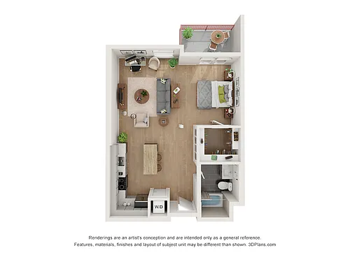 Floor plan S6-1A