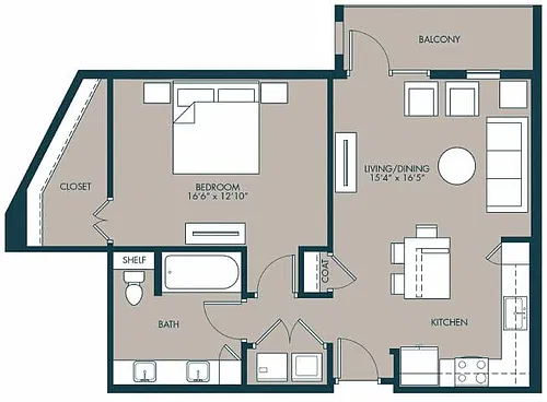 Floor plan The Holly