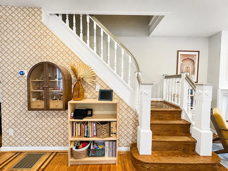 Original Hardwood Floors (Resanded in 2024) and Original Staircase