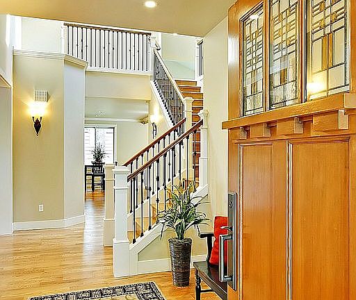 Light filled & Inviting entryway