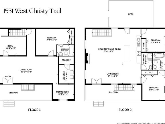 3rd image of 1551 W Christy Trl