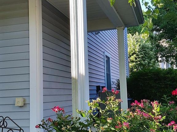 View of some of the beautiful spring blooms