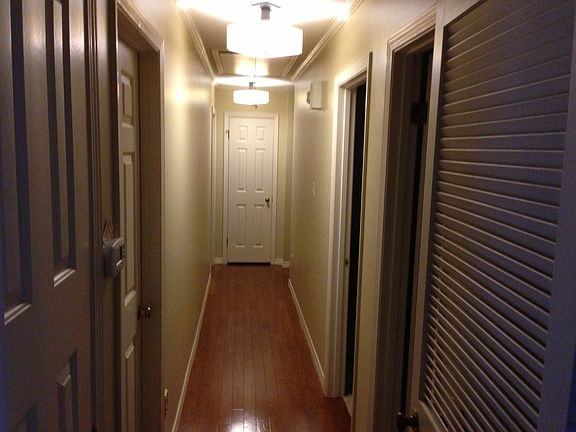 Hallway with Wood Floors