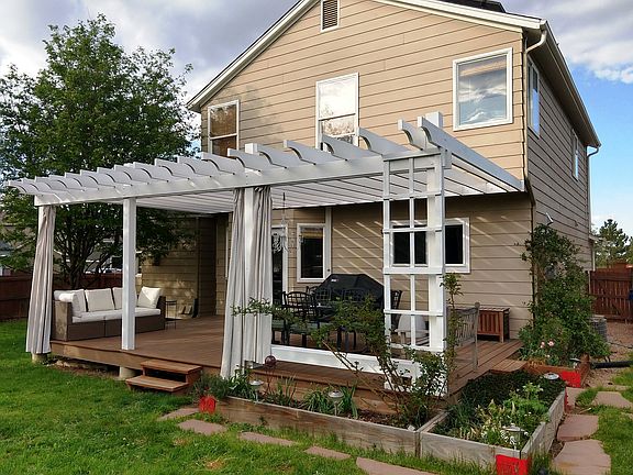 Back Deck with Pergola