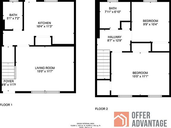 2nd image of 24 Highland Pl APT A
