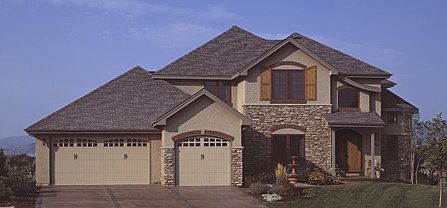 Front view of the house