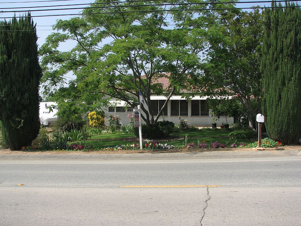 Front of house in May