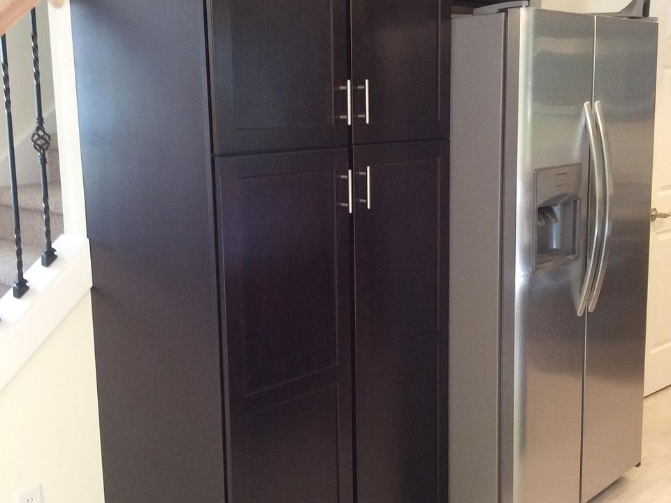 Kitchen - pantry & refrigerator