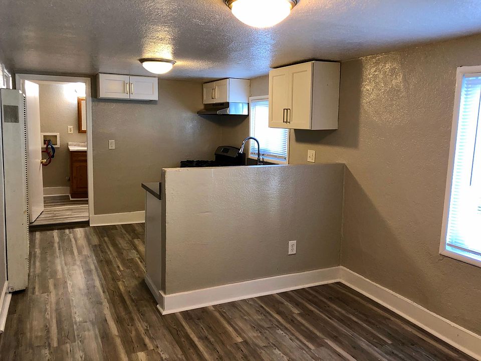Kitchen and living room