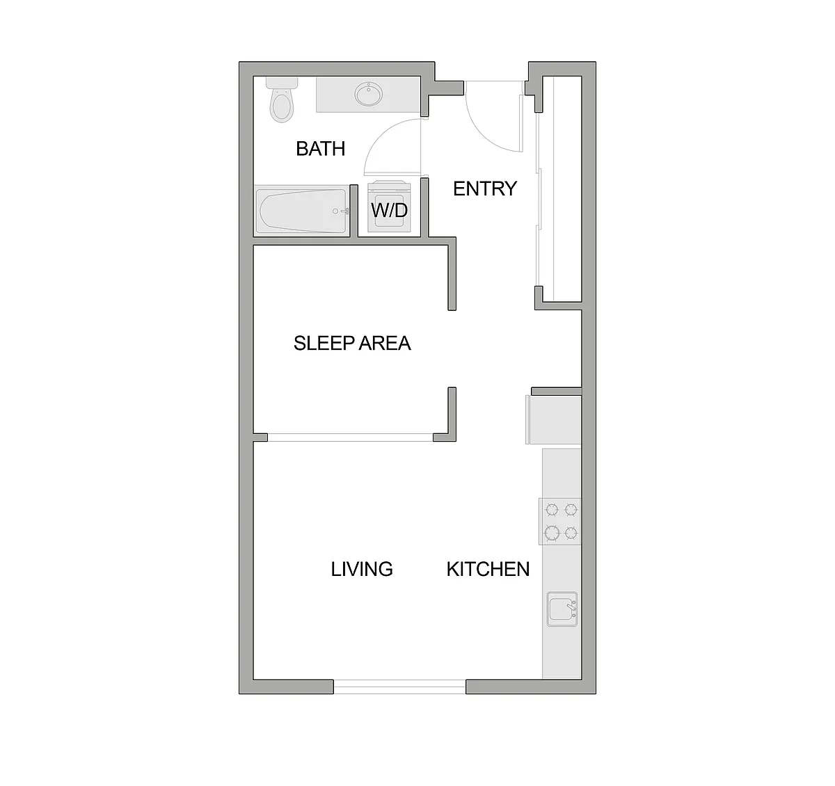 Floor plan The Timberline