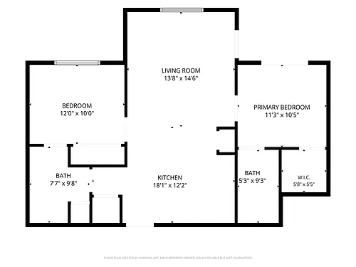 Floor plan 2 Bedroom