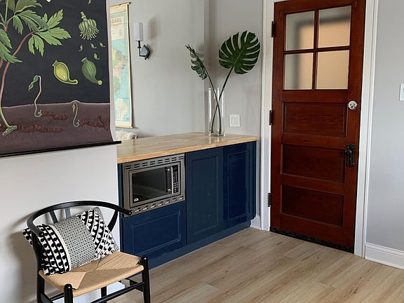 Kitchen and back door