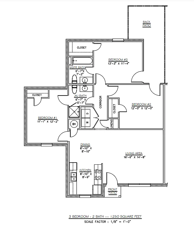 Floor plan C1