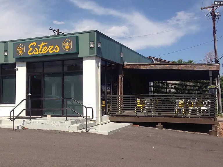esters restaurant 1 block away