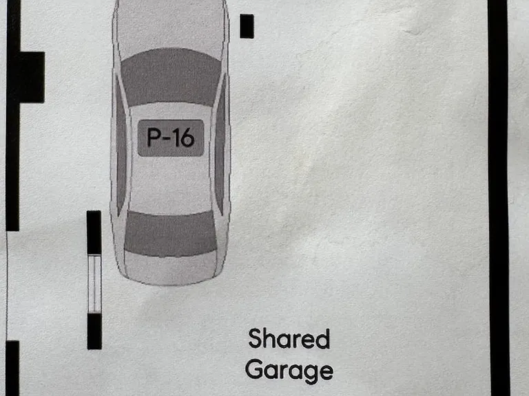 Shared garage below unit