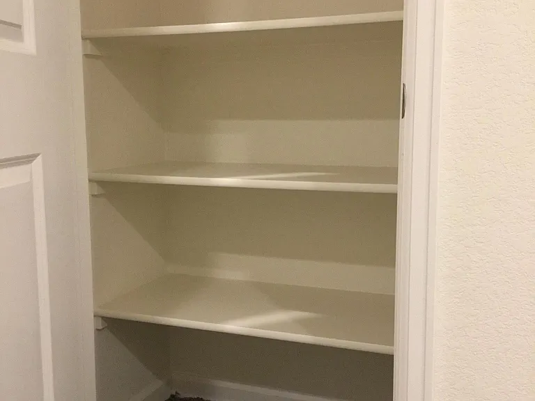 Hallway linen closet