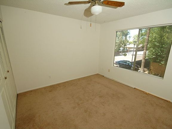 Bedroom with two closets