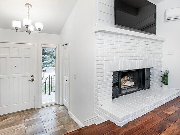Entryway and Fireplace