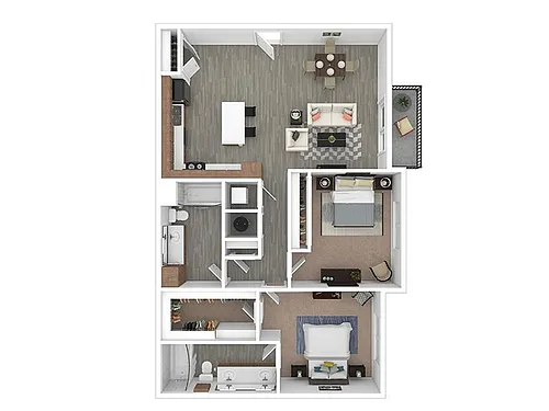 Floor plan 2BR