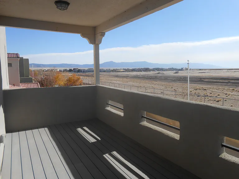Loft Balcony View to Southwest