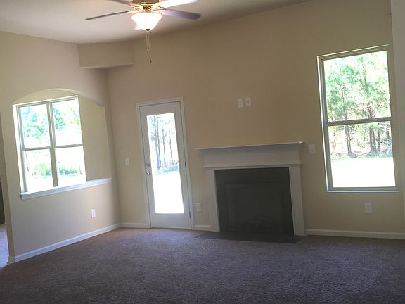 Fireplace in family room