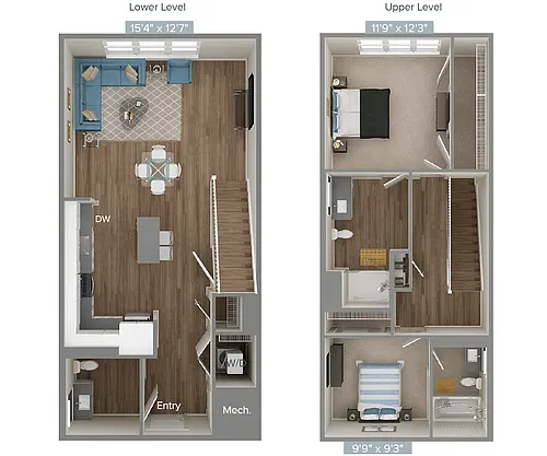 Floor plan A23D