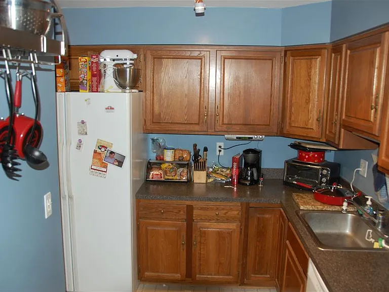 The shared kitchen