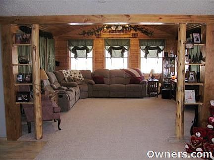 main TV sitting area