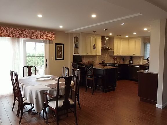 Open dining area