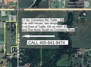 17 S Cemetery Rd, Tuttle, OK 73089