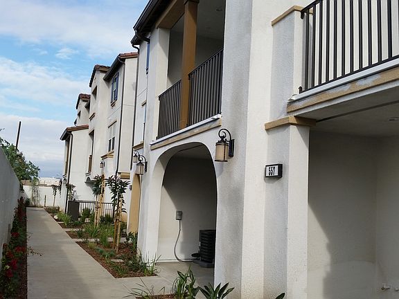 Walkway in front of home