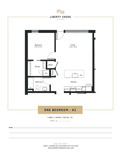 Floor plan A1