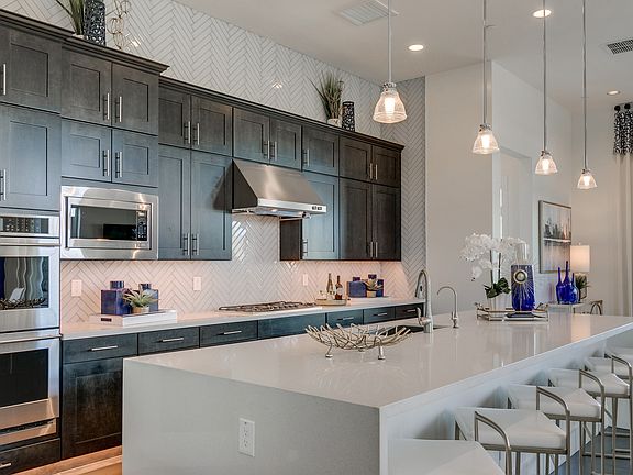 Striking kitchen with island
