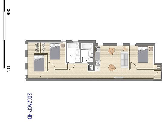 2nd image of 2067 A C P Jr Blvd APT 4D