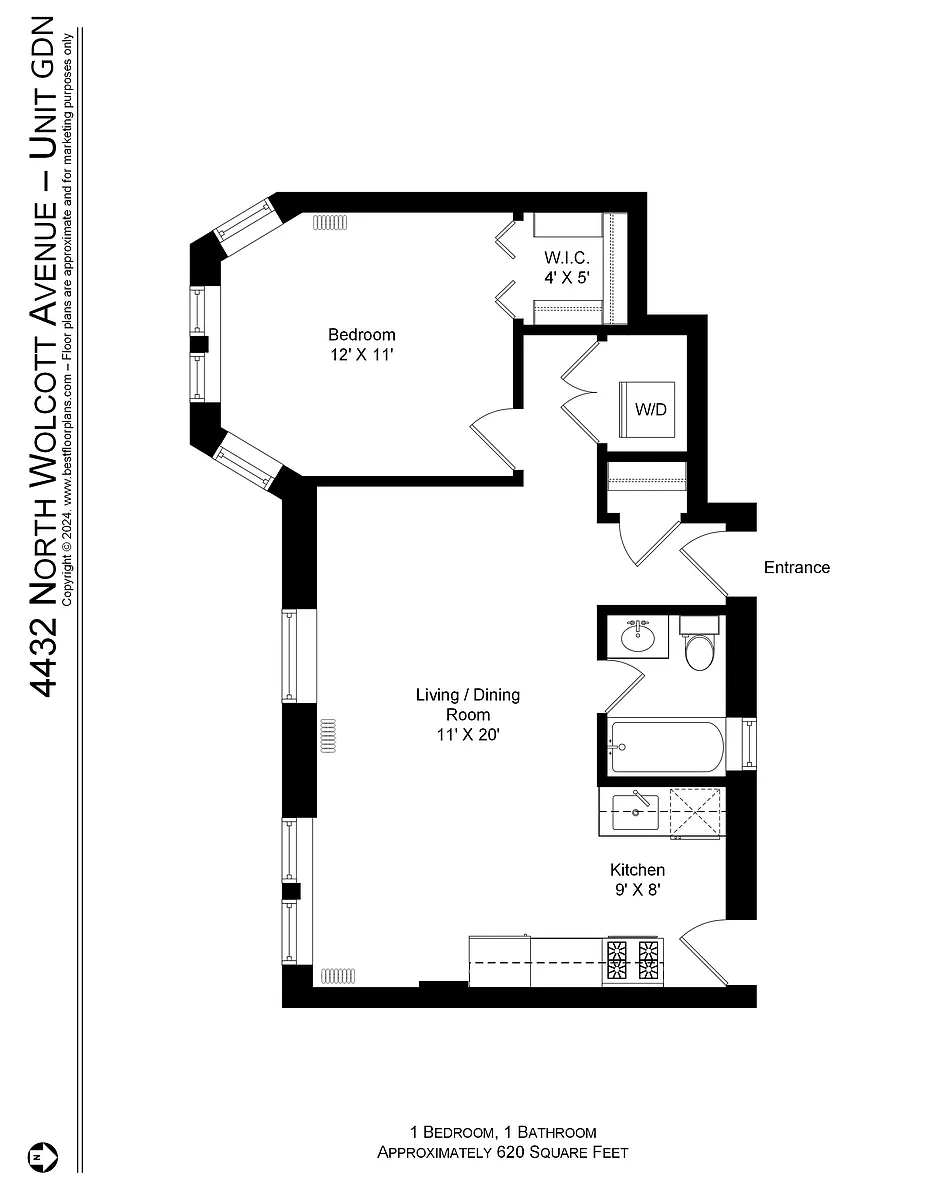 Floor plan 4432 A Tier