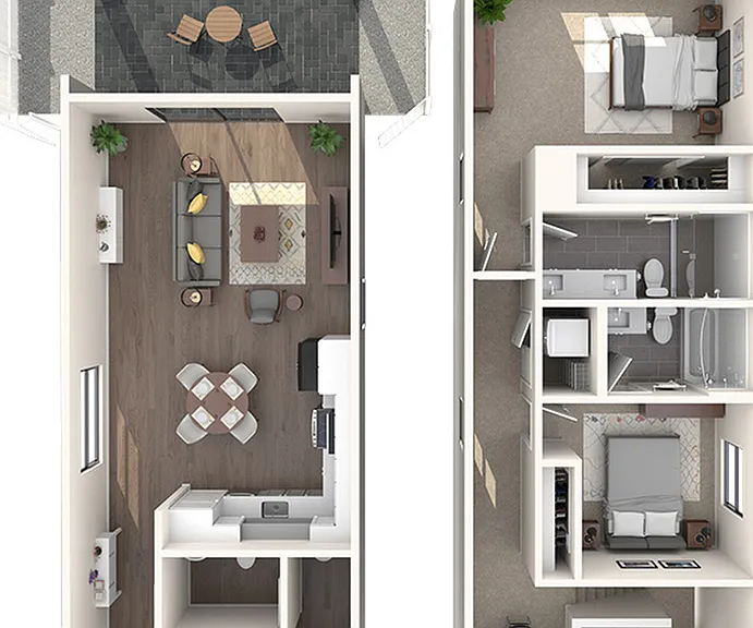 Altair by Soltura_SF 2 Bed Altair by Soltura_SF 2 Bed