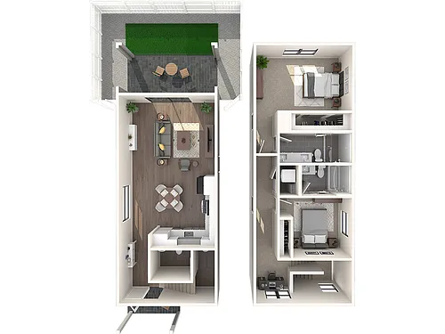 Floor plan Bungalow