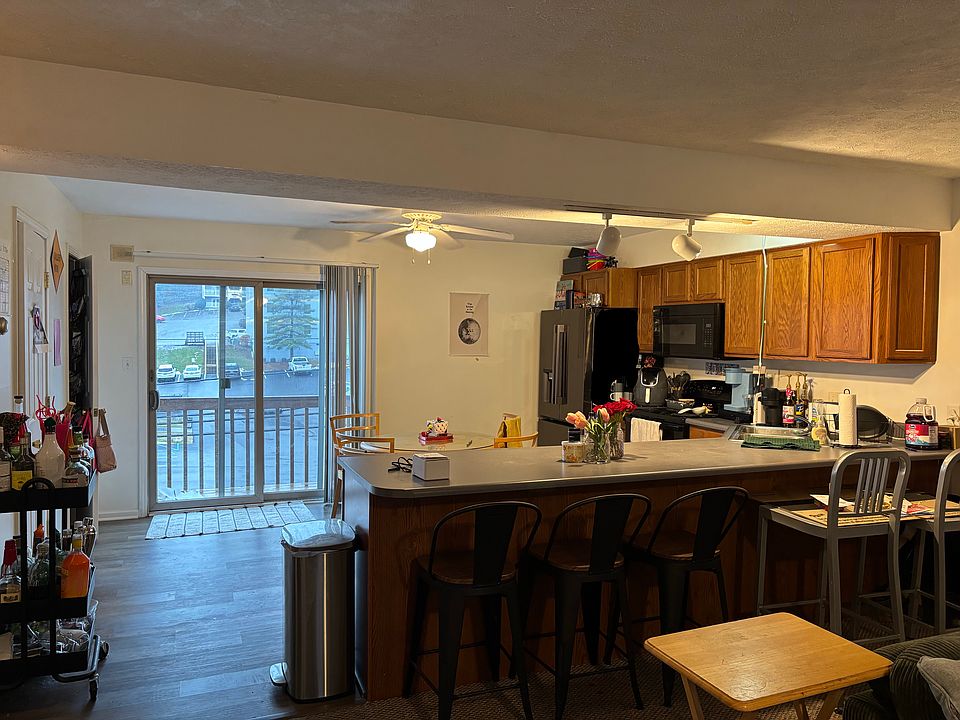 Kitchen and balcony.